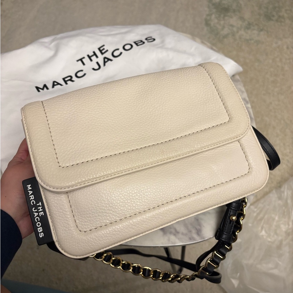 Marc Jacobs Cream Color Pillow Bag